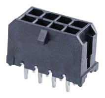 44914-5803 - MOLEX - 44914-5803 - Pin Header, Wire-to-Board, 3 mm, 2 Rows, 8 Contacts, Press Fit, Micro-Fit 3.0 CPI 44764 Series