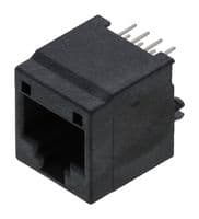95522-2881 - MOLEX - 95522-2881 - Modular Connector, RJ45 Jack, 1 x 1 (Port), 8P8C, Cat3, Through Hole Mount
