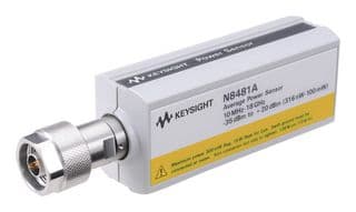N8481A - KEYSIGHT TECHNOLOGIES - N8481A - RF Power Sensor, 10MHz to 18GHz, -35dBm to +20dBm, N Type Plug, N8480 Series