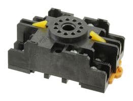 11PFA - OMRON INDUSTRIAL AUTOMATION - 11PFA - Relay Socket, DIN Rail, Screw, 11 Pins, PFA Series