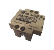 G32A-A60-VD DC5-24 - OMRON INDUSTRIAL AUTOMATION - G32A-A60-VD DC5-24 - Solid State Relay, 60 A, 240 VAC, DIN Rail, Screw