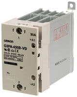 G3PA-430B-VD DC12-24 - OMRON INDUSTRIAL AUTOMATION - G3PA-430B-VD DC12-24 - Solid State Relay, 30 A, 30 VDC, DIN Rail, Screw, Zero Crossing