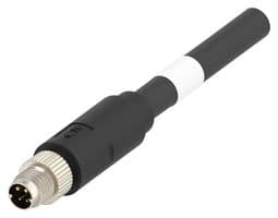 TB1141D4722-005 - AMP - TE CONNECTIVITY - TB1141D4722-005 - Sensor Cable, IP67, SPE Hybrid, M8 Plug, 4 Positions, 5 m, 16.4 ft, RPC Series