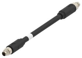 TB1147D4722-007 - AMP - TE CONNECTIVITY - TB1147D4722-007 - Sensor Cable, IP67, SPE Hybrid, M8 Plug, M8 Plug, 4 Positions, 10 m, 32.8 ft, RPC Series