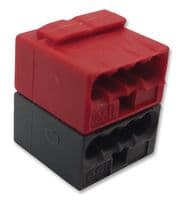 243-211 - WAGO - 243-211 - Standard Terminal Block, Grey/Red, 243, 8 Contacts, Terminal Block, Standard, Cable Mount, 20 AWG