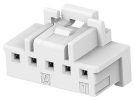 1-2232979-5 - TE CONNECTIVITY - 1-2232979-5 - Rectangular Connector, Natural, Key A, SGI2.0 Series, 5 Contacts, Plug, 2 mm, IDC / IDT, 1 Row