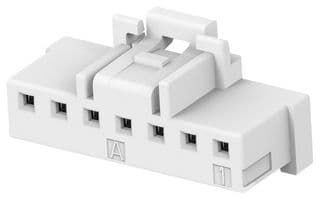 1-2232979-7 - TE CONNECTIVITY - 1-2232979-7 - Rectangular Connector, Natural, Key A, SGI2.0 Series, 7 Contacts, Plug, 2 mm, IDC / IDT, 1 Row