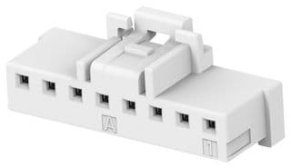 1-2232979-8 - TE CONNECTIVITY - 1-2232979-8 - Rectangular Connector, Natural, Key A, SGI2.0 Series, 8 Contacts, Plug, 2 mm, IDC / IDT, 1 Row