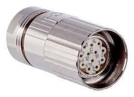 DOS-2312-G - SICK - DOS-2312-G - Sensor Connector, M23, Female, 12 Positions, Solder Socket, Straight Cable Mount