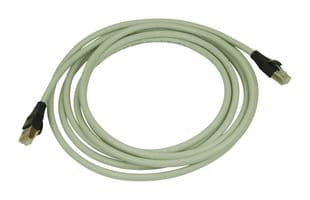TRD695SCR-10 - L-COM - TRD695SCR-10 - Ethernet Cable, Cat6, RJ45 Plug to RJ45 Plug, Grey, 3 m, 10 ft