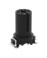 224064-E - ERNI - TE CONNECTIVITY - 224064-E - Sensor Connector, M12, Female, 5 Positions, Solder Socket, Straight Surface Mount