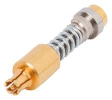3821-40023 - AMPHENOL SV MICROWAVE - 3821-40023 - RF / Coaxial Connector, SMPS Coaxial, Straight Jack, Solder, 50 ohm, 0.047" Flexible