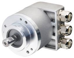 0566077 - HENGSTLER - 0566077 - Rotary Encoder, Optical, Absolute, 0 Detents, Horizontal, Without Push Switch