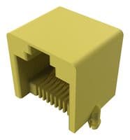 MJ3221-88-0 - GCT - MJ3221-88-0 - Modular Connector, Modular Jack, 1 x 1 (Port), 8P8C, Cat3, Through Hole Mount