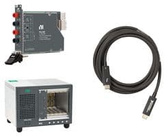 867115-03 - NI / EMERSON - 867115-03 - Bench Digital Multimeter, 6.5, USB, 1 A, 300 V, 100 Mohm, PXIe-DMM5101