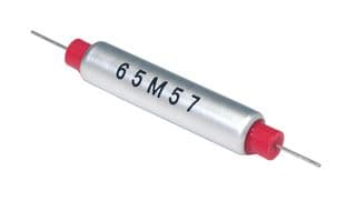TRS5-80BCR01 - KEMET - TRS5-80BCR01 - Thermal Reed Switch, 80 °C, ± 2.5°C, Break, Axial, Wire Leads, TRS Series
