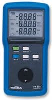 PX110 - METRIX - PX110 - Power Analyser, Current, Power, Voltage, 500mV to 600V, 1 kHz, 211 mm, 108 mm