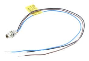 1200900009 - MOLEX - 1200900009 - Sensor Cable, M8, Nano-Change Plug, Free End, 3 Positions, 300 mm, 11.8 "