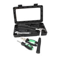 MP010951 - MULTICOMP PRO - MP010951 - Household Tool Kit, 15 PCs of Each 7" Pliers, 8oz Claw Hammer, Bit Holder, 6" Wrench & 11Pcs Bits