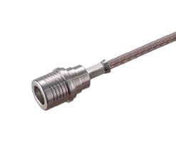 11_QMA-50-2-1/133_NH - HUBER+SUHNER - 11_QMA-50-2-1/133_NH - RF / Coaxial Connector, QMA Coaxial, Straight Plug, Crimp, 50 ohm