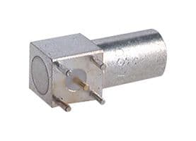 85_QLA-01-0-2/112_NE - HUBER+SUHNER - 85_QLA-01-0-2/112_NE - RF / Coaxial Connector, QLA Coaxial, Right Angle Jack, Through Hole Right Angle, 50 ohm