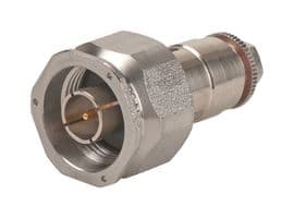 11_N-50-4-19/12-_NE - HUBER+SUHNER - 11_N-50-4-19/12-_NE - RF / Coaxial Connector, N Coaxial, Straight Plug, Clamp, 50 ohm, EACON4C, Beryllium Copper