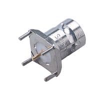 82_BNC-50-0-1/133_NH - HUBER+SUHNER - 82_BNC-50-0-1/133_NH - RF / Coaxial Connector, BNC Coaxial, Straight Jack, Through Hole Vertical, 50 ohm