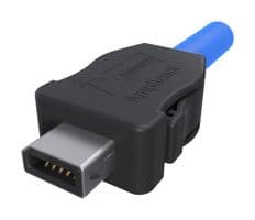 ND9BP5400 - AMPHENOL COMMUNICATIONS SOLUTIONS - ND9BP5400 - Modular Connector, IX Type B Plug, 1 x 1 (Port), 10P10C, Cat6a, IP20, Cable Mount