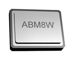 ABM8W-48.0000MHZ-6-D1X-T3 - ABRACON - ABM8W-48.0000MHZ-6-D1X-T3 - Crystal, ABM8W Series, 48 MHz, 10 ppm, 20 ppm, 6 pF
