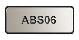 ABS06-32.768KHZ-6-1-T - ABRACON - ABS06-32.768KHZ-6-1-T - Crystal, ABS06 Series, 32.768 kHz, 10 ppm, 6 pF