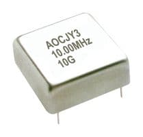 AOCJY3B-10.000MHZ-E-SW - ABRACON - AOCJY3B-10.000MHZ-E-SW - OCXO, 10 MHz, 10 ppb, Sinewave, Through Hole, 25.4mm x 25.4mm, 12 V, AOCJY3 Series