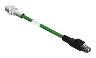 120108-0519 - MOLEX - 120108-0519 - Sensor Cable, M12, Micro-Change Receptacle, RJ45 Plug, 4 Positions, 1 m, 3.28 ft