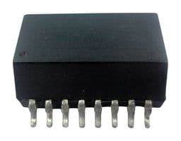 ALAN-101-T - ABRACON - ALAN-101-T - Ethernet & LAN Transformer, 10/100 Base-T, 1 Port, 1CT:1CT, 350 µH, 1500 Vrms, Surface Mount