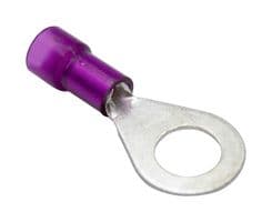 AI-50041N - MUELLER ELECTRIC - AI-50041N - Ring Tongue Terminal, 1/4", 18 AWG, Red