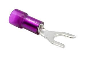 AI-50060N - MUELLER ELECTRIC - AI-50060N - Fork / Spade Tongue Terminal, 22AWG to 18AWG, #8, Nylon (Polyamide)