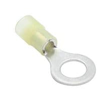 AI-50250N - MUELLER ELECTRIC - AI-50250N - Ring Tongue Terminal, 5/16", 10 AWG, Yellow