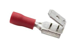 BU-190110035 - MUELLER ELECTRIC - BU-190110035 - Quick Disconnect Terminal, Female Piggyback Disconnect, 6.35mm x 0.81mm, 0.25" x 0.032", 22 AWG