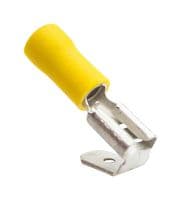 BU-190110039 - MUELLER ELECTRIC - BU-190110039 - Quick Disconnect Terminal, Female Piggyback Disconnect, 6.35mm x 0.81mm, 0.25" x 0.032", 12 AWG