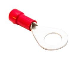BU-190540039 - MUELLER ELECTRIC - BU-190540039 - Ring Tongue Terminal, #10, 18 AWG, Red