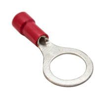BU-190540042 - MUELLER ELECTRIC - BU-190540042 - Ring Tongue Terminal, 1/4", 18 AWG, Red