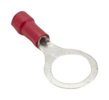 BU-190540048 - MUELLER ELECTRIC - BU-190540048 - Ring Tongue Terminal, 3/8", 18 AWG, Red