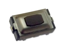 MPJG-325N-V - MULTICOMP PRO - MPJG-325N-V - Tactile Switch, Ground Pin, SPST-NO, Top Actuated, SMD J Bend, Oval Button, 160 gf, 50mA at 12VDC