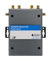 QUARTZ-GOLD-21-5G (GL) - SIRETTA - QUARTZ-GOLD-21-5G (GL) - Router, 5G, Single SIM, 2 x LAN, Gigabit, Low Latency, Industrial