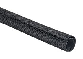 170-01011 TWIST-IN 05-5 M-PET-BK - HELLERMANNTYTON - 170-01011 TWIST-IN 05-5 M-PET-BK - Sleeving, Self-Closing Wrap, PE (Polyester), Black, 5 mm, 5 m, 16.4 ft