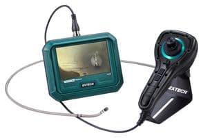 HDV740 - EXTECH INSTRUMENTS - HDV740 - Videoscope Kit, Flexible, 4-Way, 6mm x 1m Camera Probe, HDV700 Series