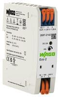 2687-2142 - WAGO - 2687-2142 - AC/DC DIN Rail Power Supply (PSU), Laboratory Equipment, 1 Output, 30 W, 24 VDC, 1.25 A