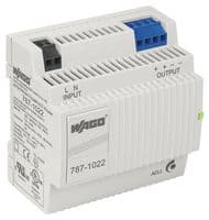 787-1022 - WAGO - 787-1022 - AC/DC DIN Rail Power Supply (PSU), ITE & Laboratory Equipment, 1 Output, 96 W, 24 V, 4 A
