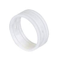 XXR-9 NEO - NEUTRIK - XXR-9 NEO - Connector Accessory, Neon White, Coding Ring, Neutrik etherCON Series RJ45 Connectors