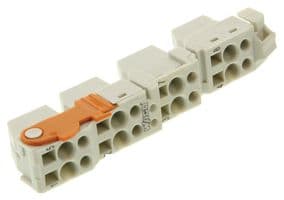 753-110 - WAGO - 753-110 - SAFETY PLUG CONN, 8POS, GREY, 28-14AWG