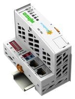 750-362 - WAGO - 750-362 - Fieldbus Coupler, Modbus TCP, 700 mA, 24 VDC, DIN Rail, IP20, 750 Series